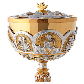 Calice et ciboire en fusion déposition du Christ s10