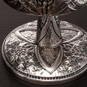 Conjunto 3 peças cinzelado uva e trigo s5