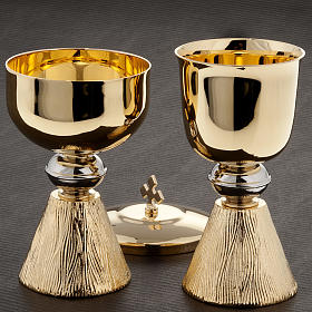 Cálice e píxide base decorada s2