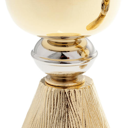 Cálice e píxide base decorada 4