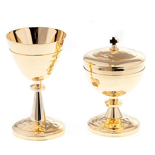 Cálice e píxide decorados 1