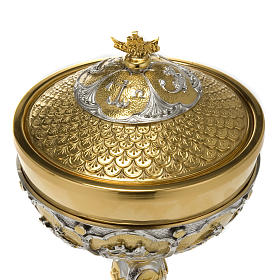 Cálice e píxide latão deposição da cruz s2