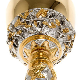 Cálice e píxide latão deposição da cruz s8