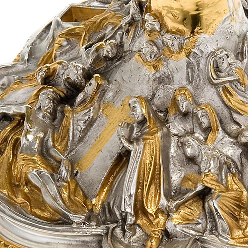 Cálice e píxide latão deposição da cruz 5