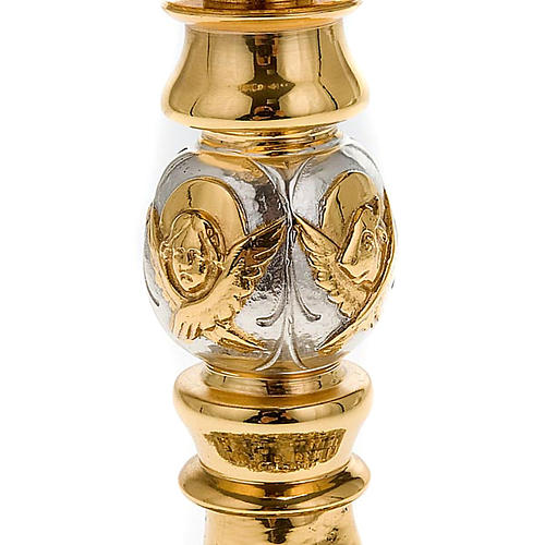 Cálice e píxide latão deposição da cruz 6