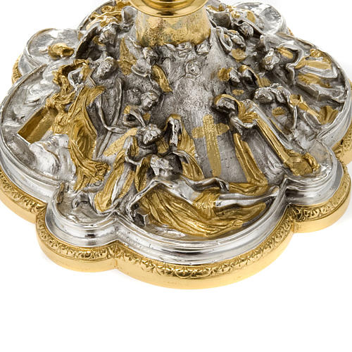 Cálice e píxide latão deposição da cruz 9