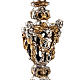 Chalice and ciborium Putti, gold plated brass s4