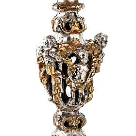 Cálice e âmbula latão putti s4