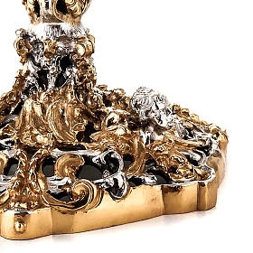 Cálice e âmbula latão putti s5