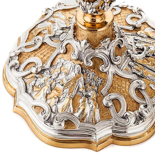 Cálice e píxide latão Milagres 6