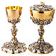 Cálice e píxide latão Milagres s1