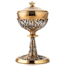 Cálice e cibório latão prensa de azeite (Getsémani) s3