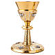 Chalice and ciborium with chiselled Putti s2