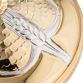 Cálice e cibório latão cinzelado cervos à fonte s7