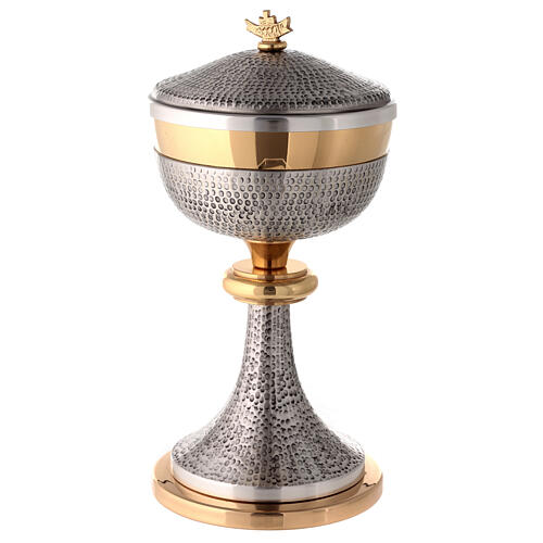 Chalice and ciborium Cross and Loaves 8