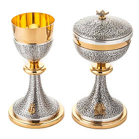 Chalice and ciborium Cross and Loaves