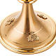 Chalice and ciborium gold plated s4