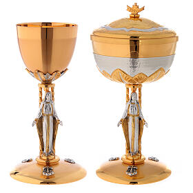 Chalice and ciborium Our Lady