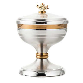 Cálice e cibório latão acetinado s3