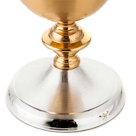 Cálice e cibório latão acetinado s4