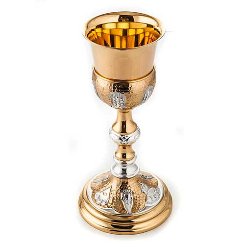 Chalice with chiseled holy symbols 1