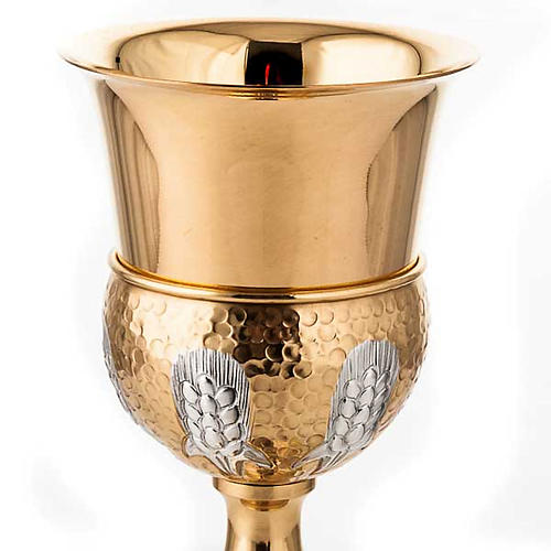 Chalice with chiseled holy symbols 2