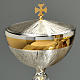 Calice et ciboire argent, baptême, dernière cène, Jérusalem s2