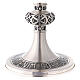 Chalice and ciborium with chiseled celtic cross s12