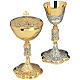 Calice et ciboire fusion laiton argent 925/00 images passion s1