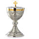 Chalice and ciborium with Last Supper and arcs s3