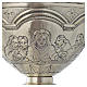 Chalice and ciborium with Last Supper and arcs s6