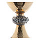 Chalice and ciborium with smooth and shiny cup s7