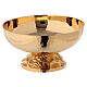 Chalice, ciborium and paten silver and gold plated brass s2
