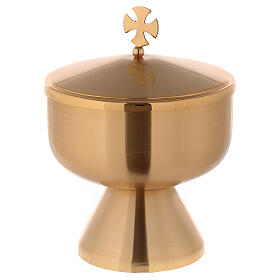 Cibório latão dourado opaco