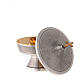 Intinction set in silver plated brass with travel chalice s8
