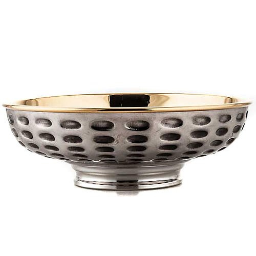 Paten in hammer silver plated brass 1