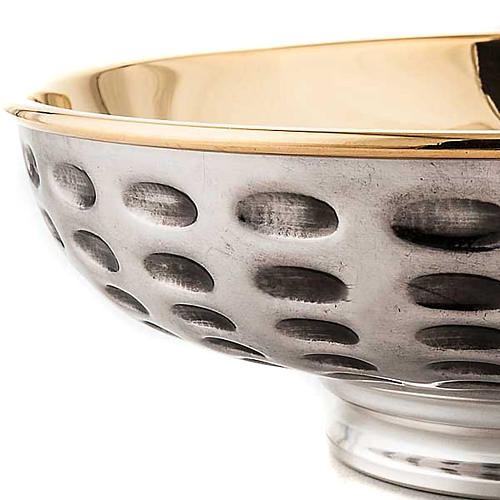 Paten in hammer silver plated brass 3