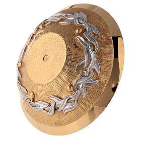 Paten gold plated brass diameter 18 cm