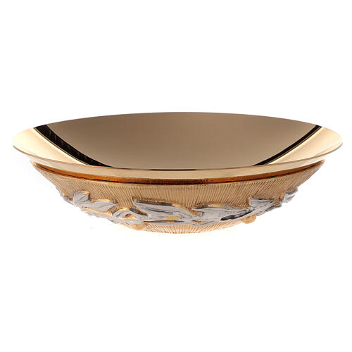 Paten gold plated brass diameter 18 cm 1