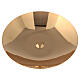 Paten gold plated brass diameter 18 cm s3