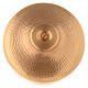 Paten in golden  brass with hammered finish 16cm s4