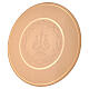 Paten in brass, smooth finish and engraved detail, 15 cm s1