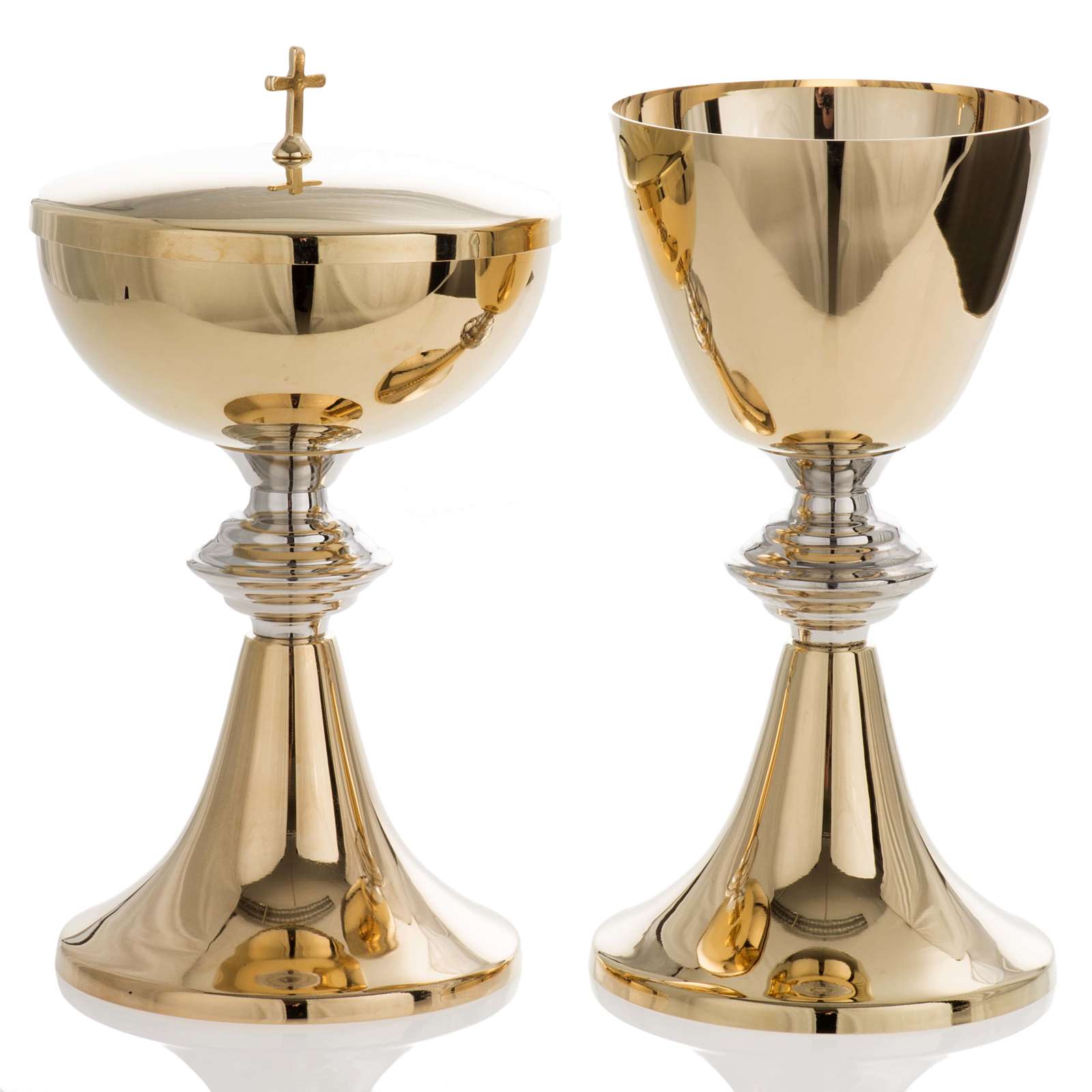 Chalice and Ciborium in brass, classic style online sales on