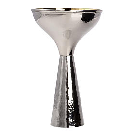 Kelche,
Ziborien, Patenen aus Metall: Kelch versilbertes Metall Modell Bonaventura