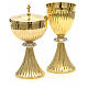 Chalice and Ciborium made of brass, empire style s7