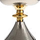 Chalice and Ciborium in silver brass, Knurled finishing s3