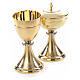 Chalice and Ciborium, knurled finishing with strass s8