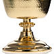 Chalice and Ciborium with golden knurled finishing s4