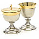 Chalice and Ciborium in brass, two colors finishing s3