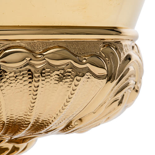 Paten Molina in golden brass with decoration 3